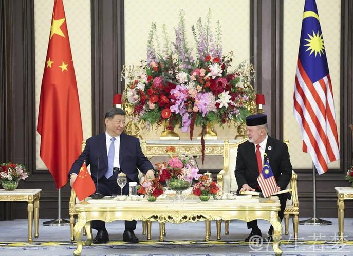 习近平会见马来西亚最高元首易卜拉欣